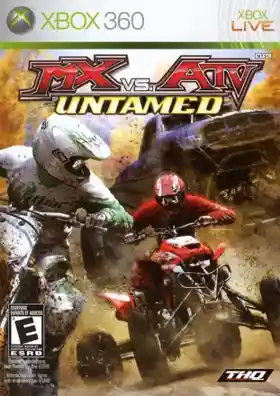 MX vs ATV Untamed (USA) box cover front